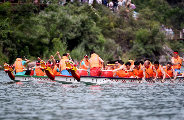 北方小九寨 河南辉县宝泉旅游度假区龙舟赛,影视