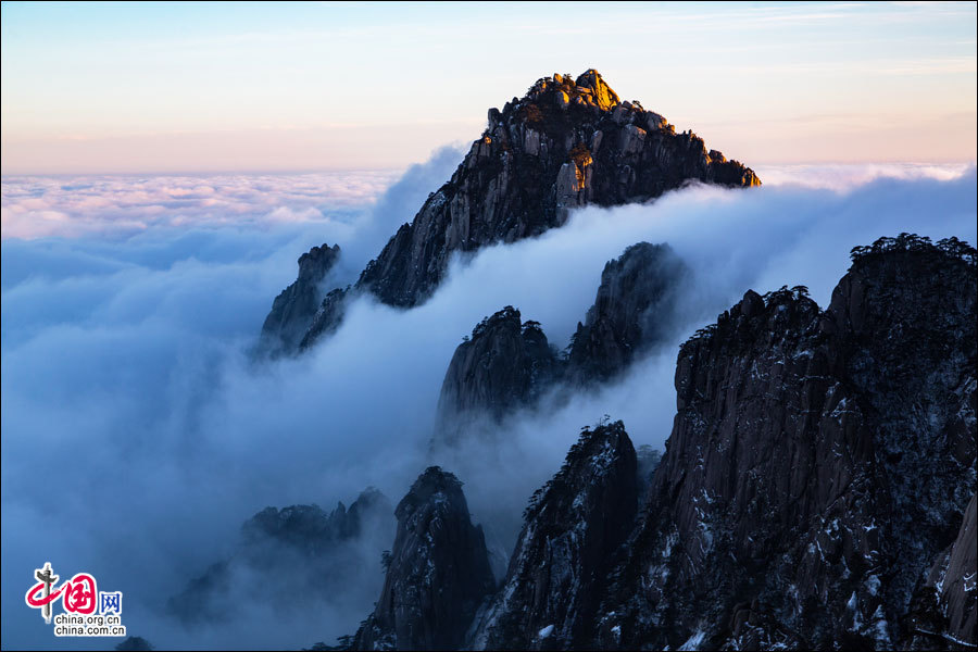 黄山，那让人看了要发疯的绝色云海(图)