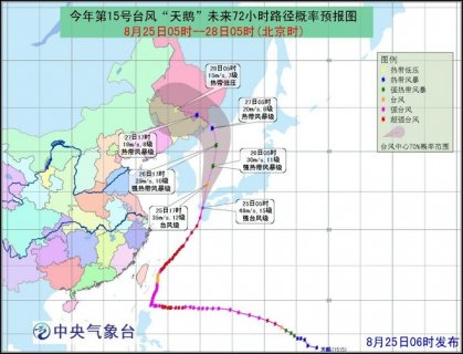 2015年8月25日中央气象台天气预报cctv1 2015.8.25